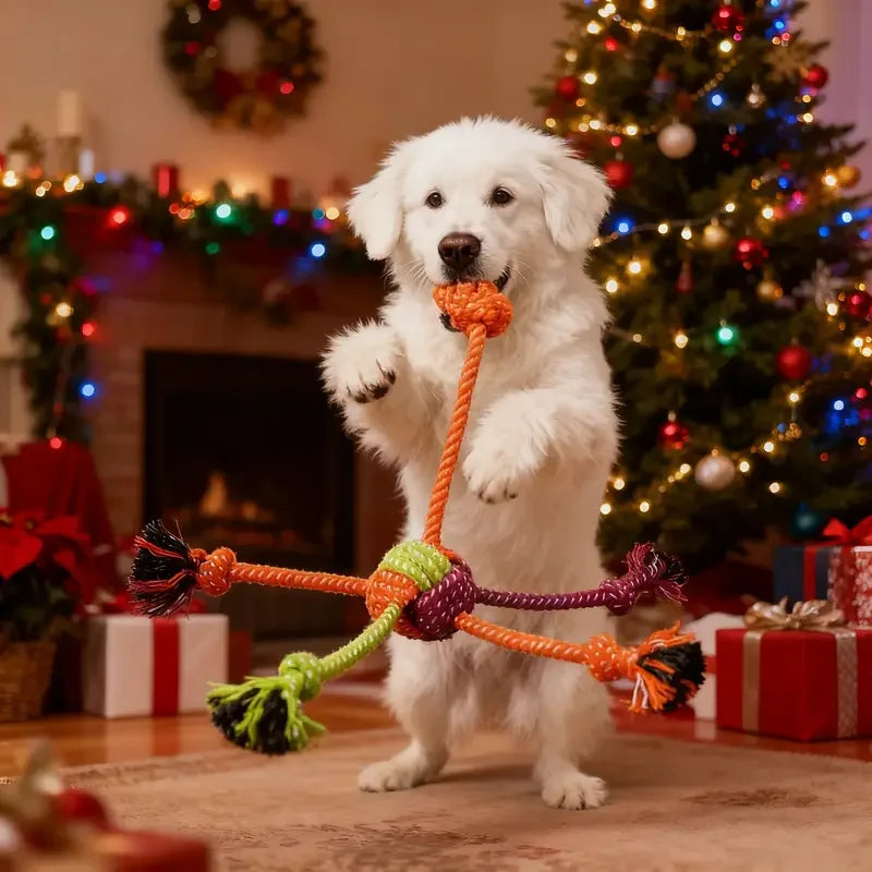 Durable Rope Knot Dog Chew Toy