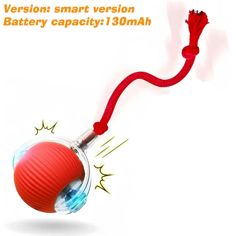 Smart Auto-Rolling Dog Ball Toy