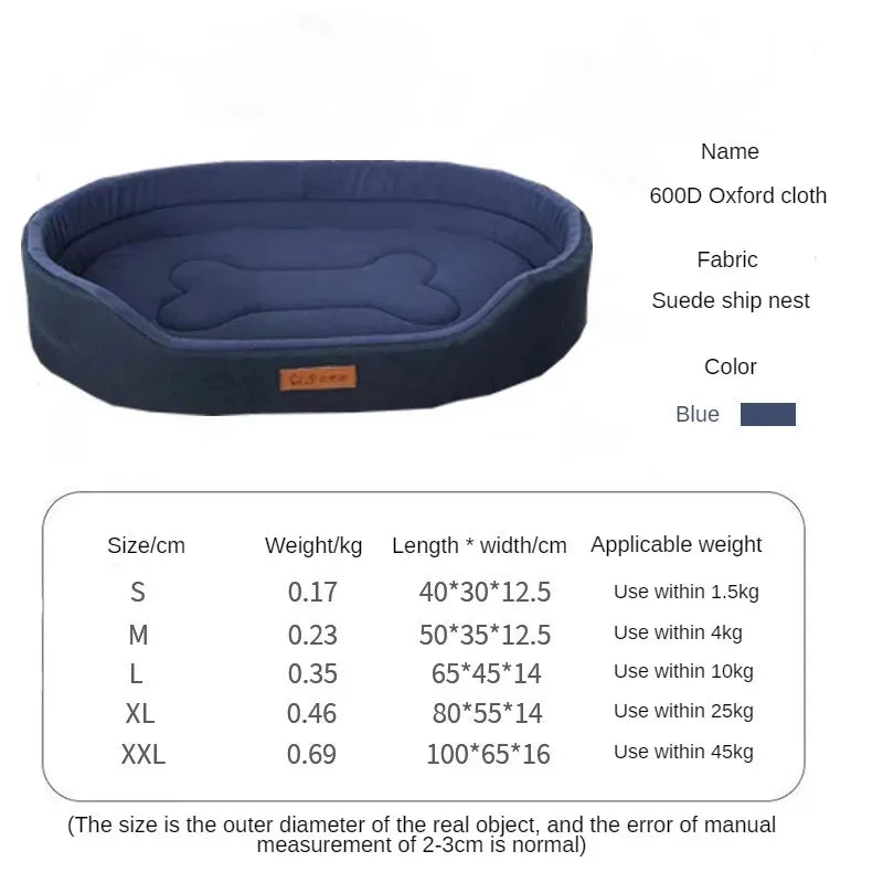 Fluffy Winter Pet Sofa Bed