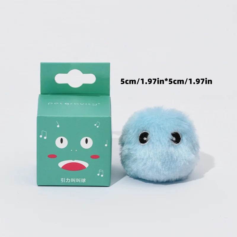 Electric Catnip Plush Ball Toy