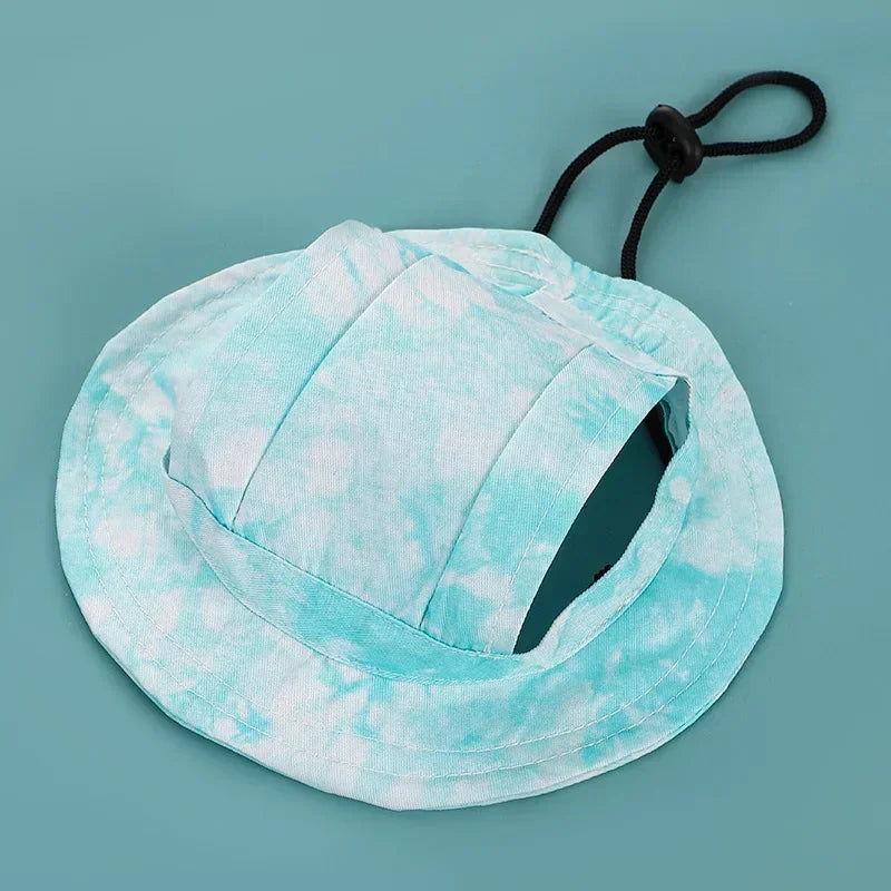 Pet Sun Hat with Ear Holes