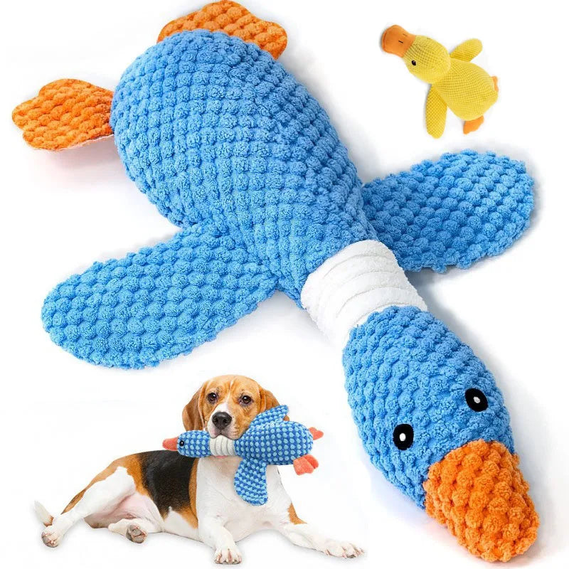 Aggressive Chewer Plush Squeaky Pet Toy
