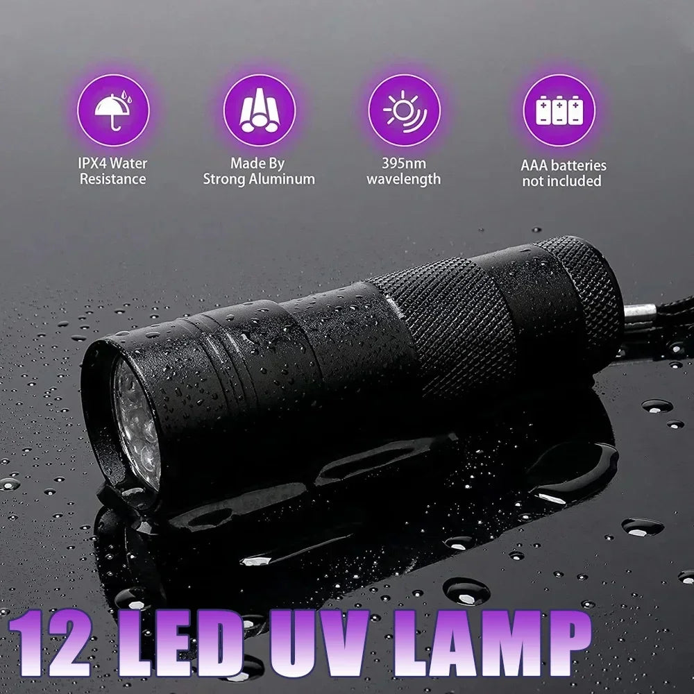 UV Blacklight Pet Stain Detector