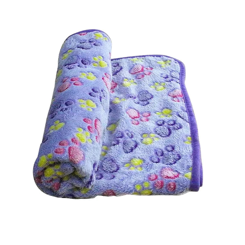 Soft Cartoon Pet Blanket