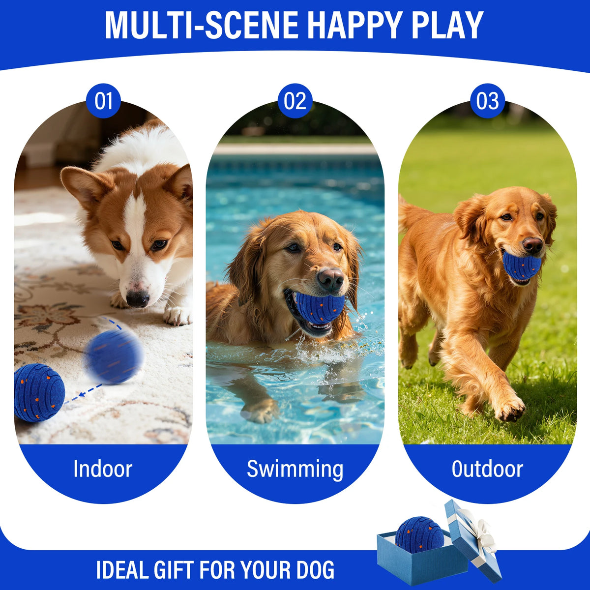 Smart Interactive Dog Toy Ball