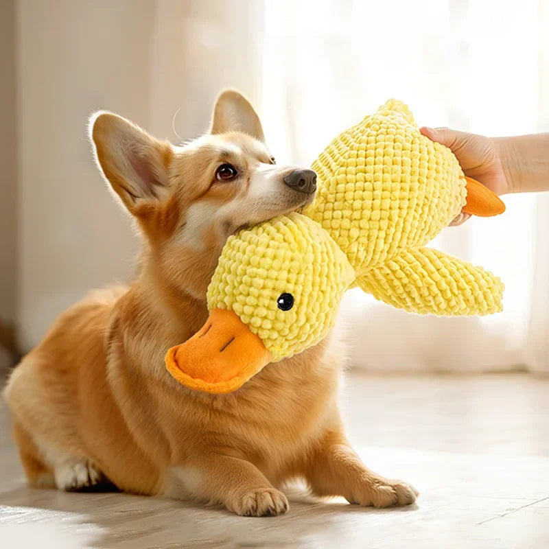 Plush Squeaky Duck Pet Toy