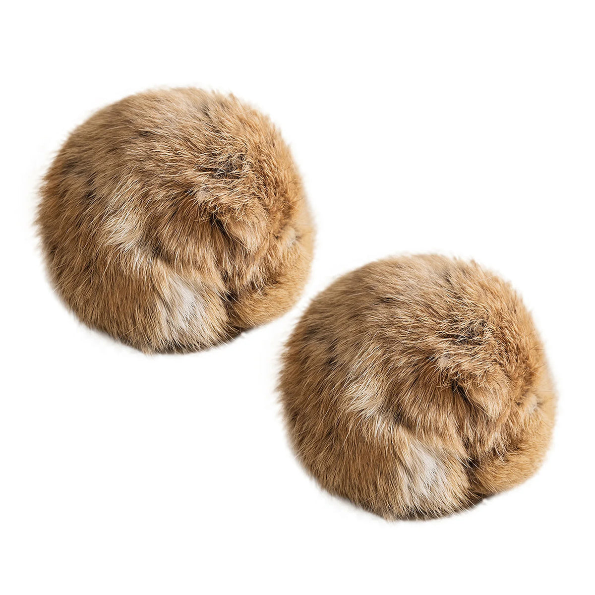 Rabbit Fur Catnip Ball Toy