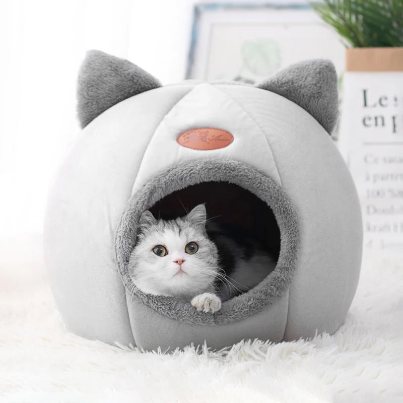 Cozy Cave Cat & Dog Bed