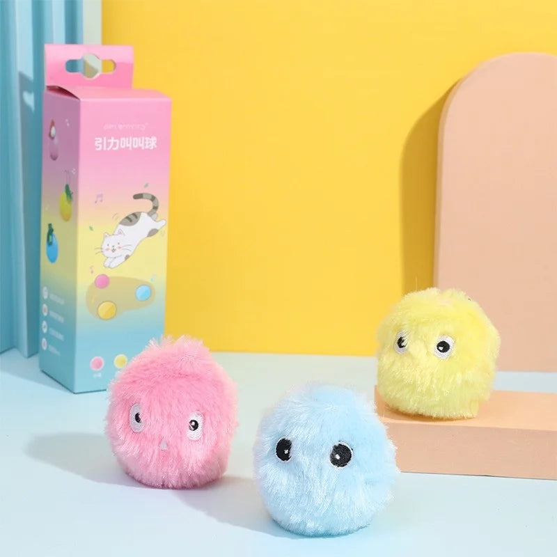Electric Catnip Plush Ball Toy