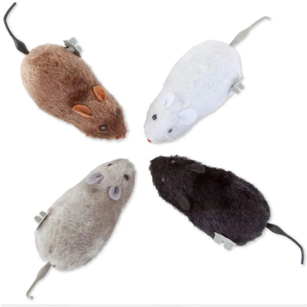 Lifelike Plush Mouse Cat Toy