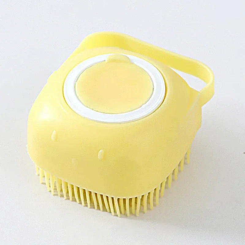 Silicone Pet Bathing & Massage Brush