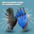 2-in-1 Pet Grooming & Deshedding Gloves