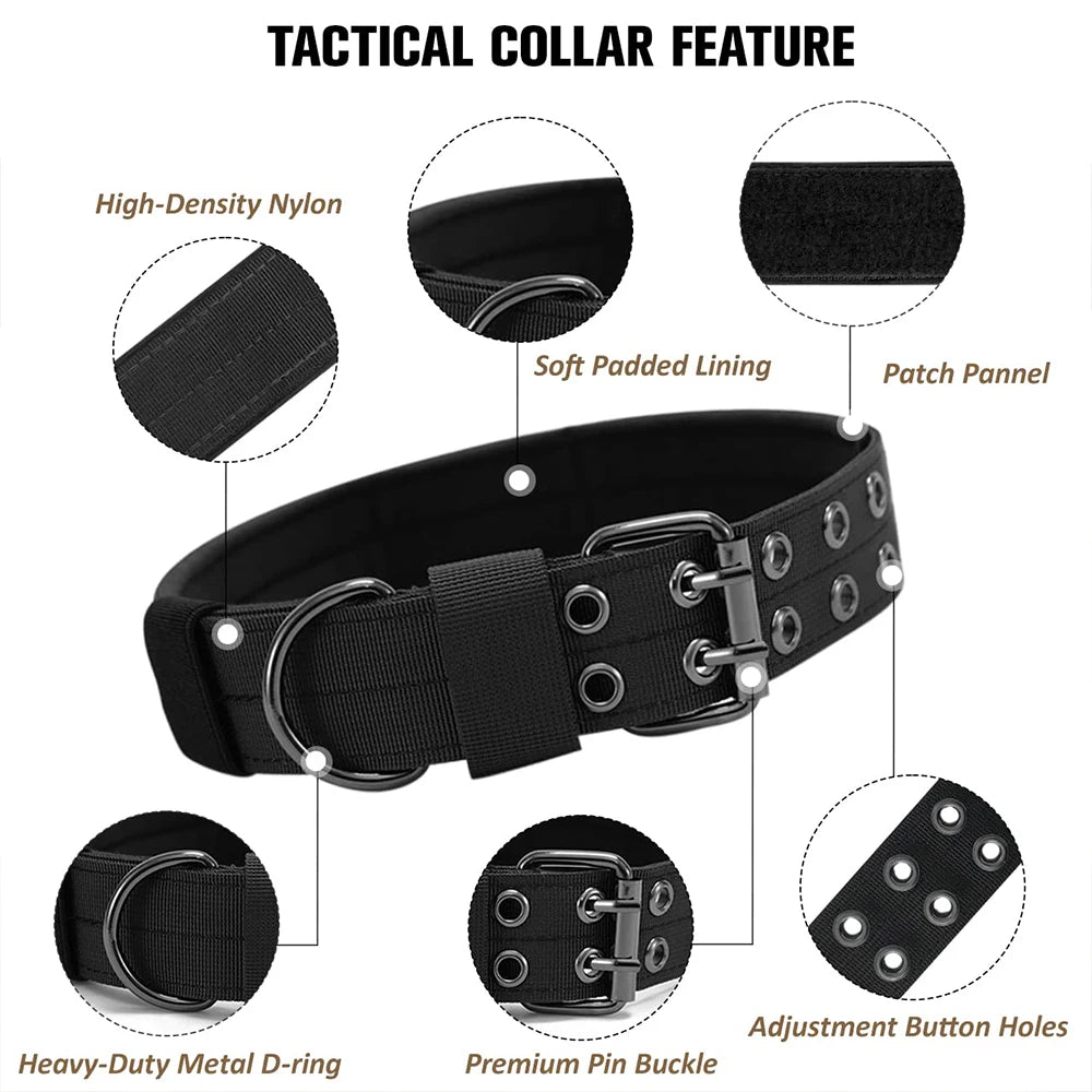 Tactical Military Dog Collar