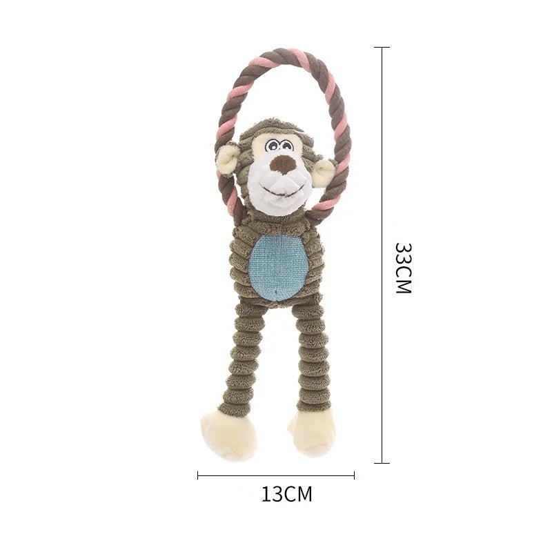 Fleece Squeaky Plush Pet Toy