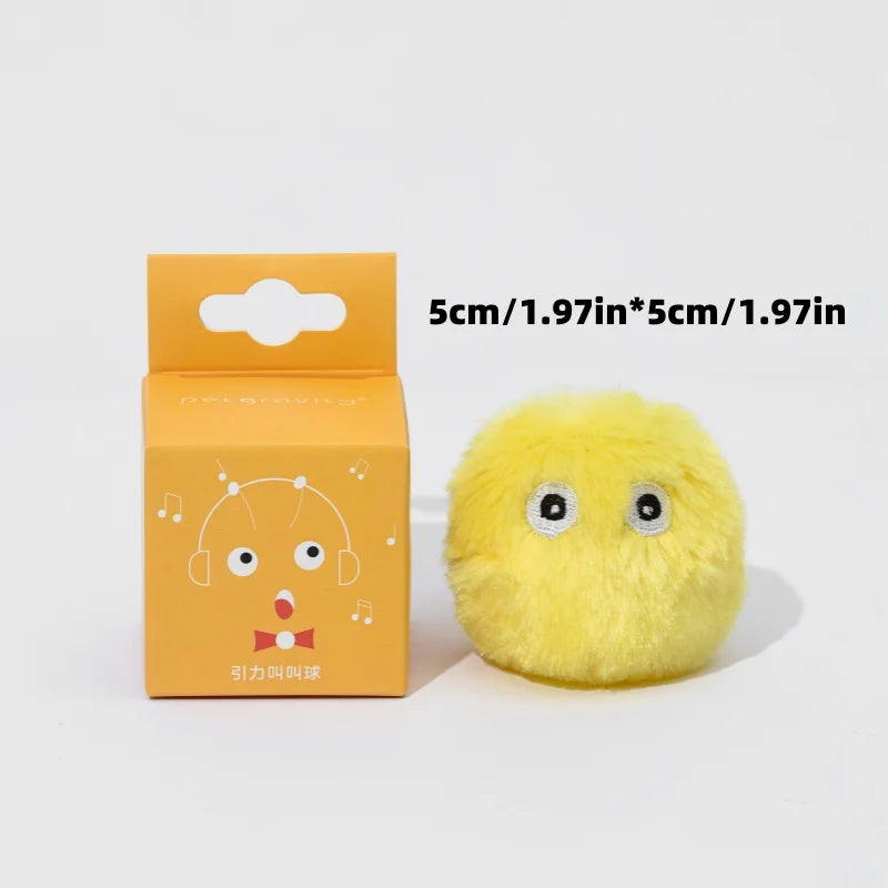 Electric Catnip Plush Ball Toy