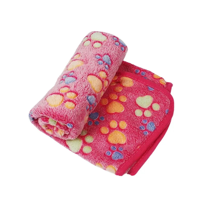 Soft Cartoon Pet Blanket