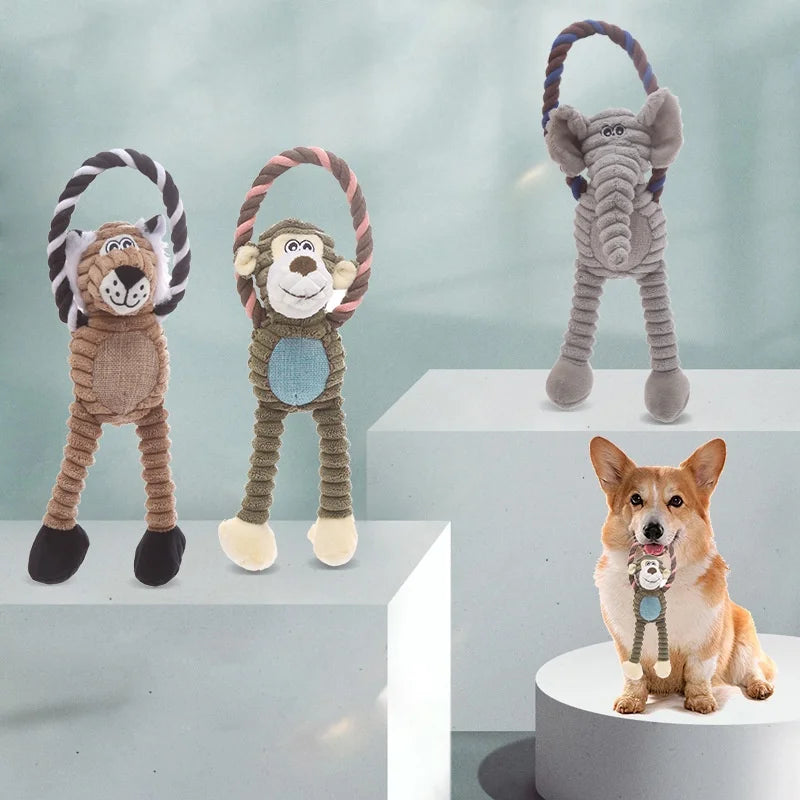 Fleece Squeaky Plush Pet Toy