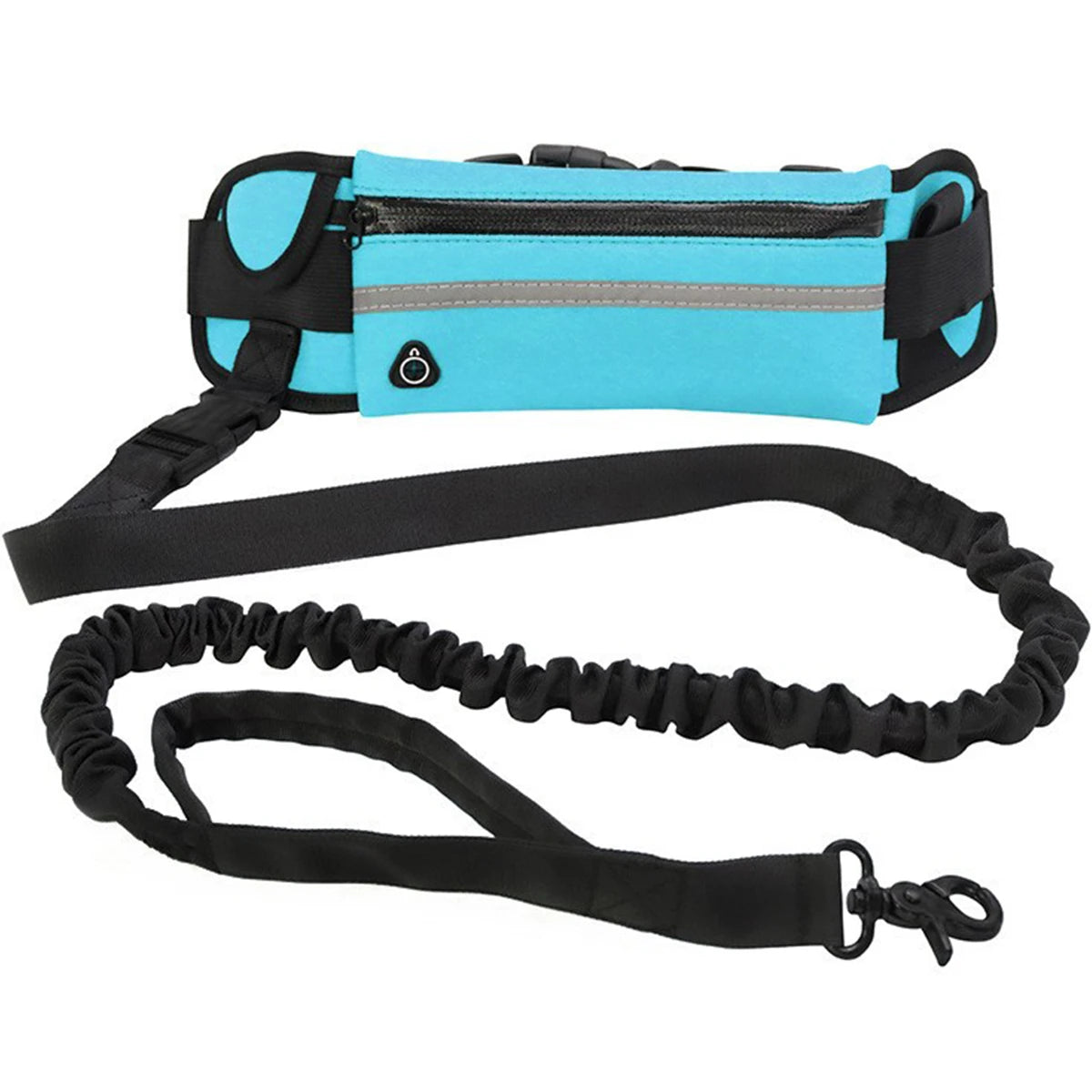 Hands-Free Running Dog Leash with Waist Bag