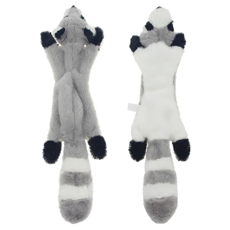 Crinkle Squeaky Plush Dog Toy