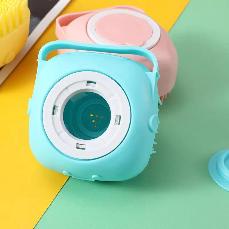 Silicone Pet Bathing & Massage Brush