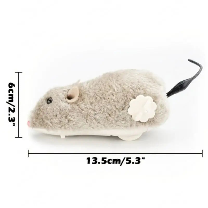 Lifelike Plush Mouse Cat Toy