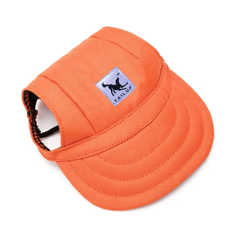 Dog Baseball Cap with Ear Holes