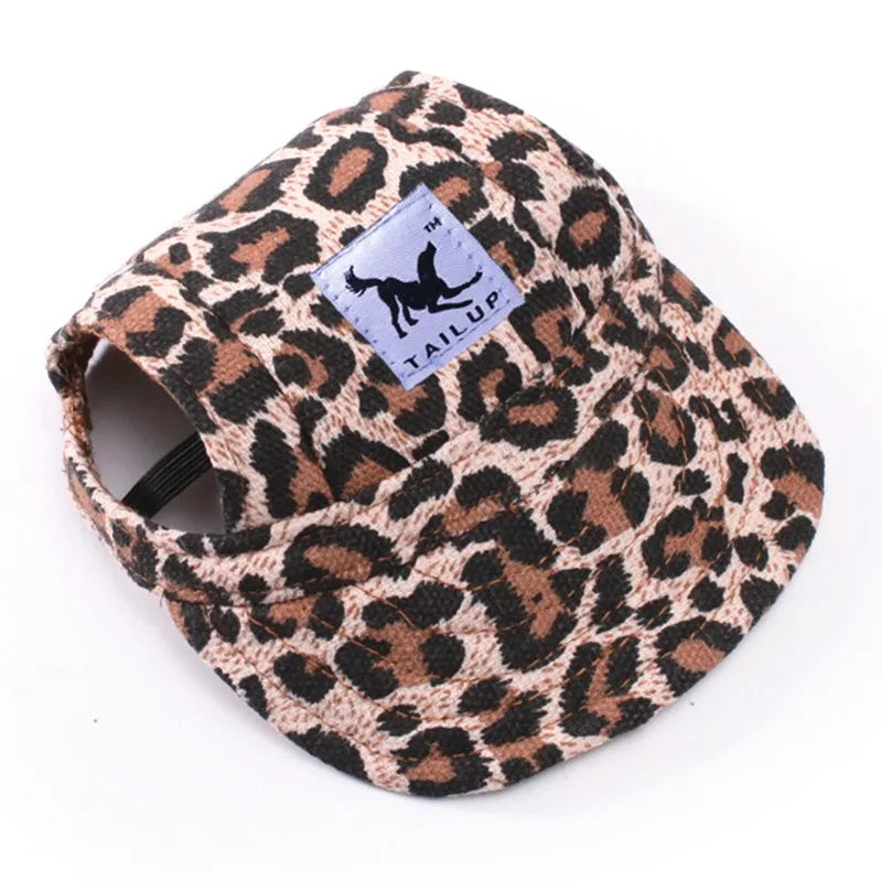 Dog Baseball Cap with Ear Holes