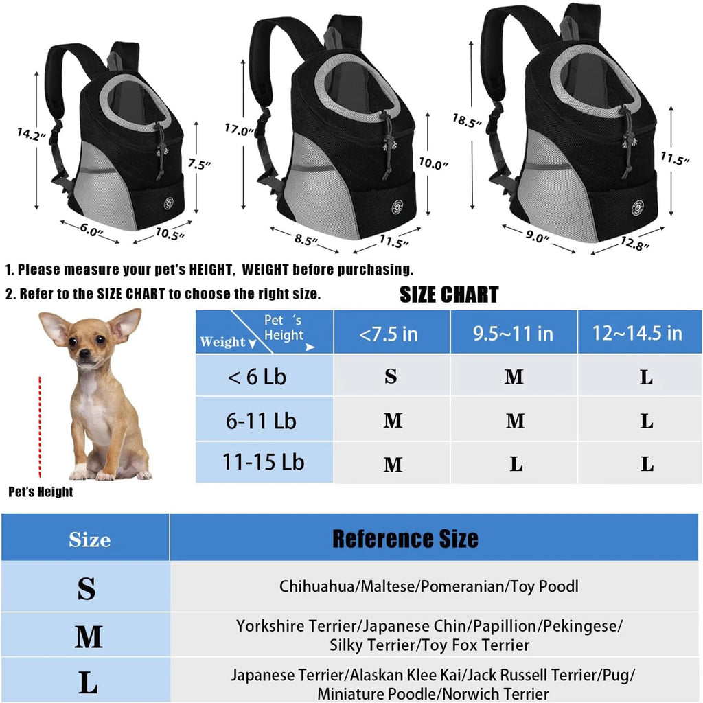 Breathable Pet Carrier Backpack