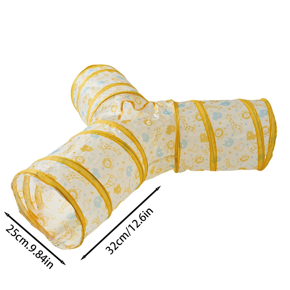 Foldable Cat Tunnel Tube | Interactive Play Toy for Cats & Kittens