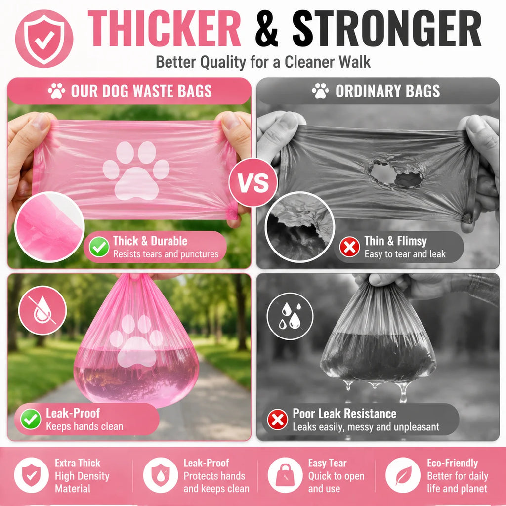 Dog Waste Bags (180pcs)