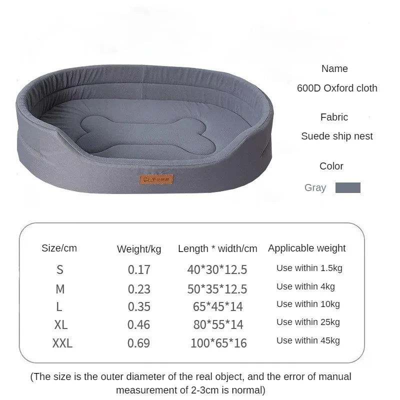 Fluffy Winter Pet Sofa Bed