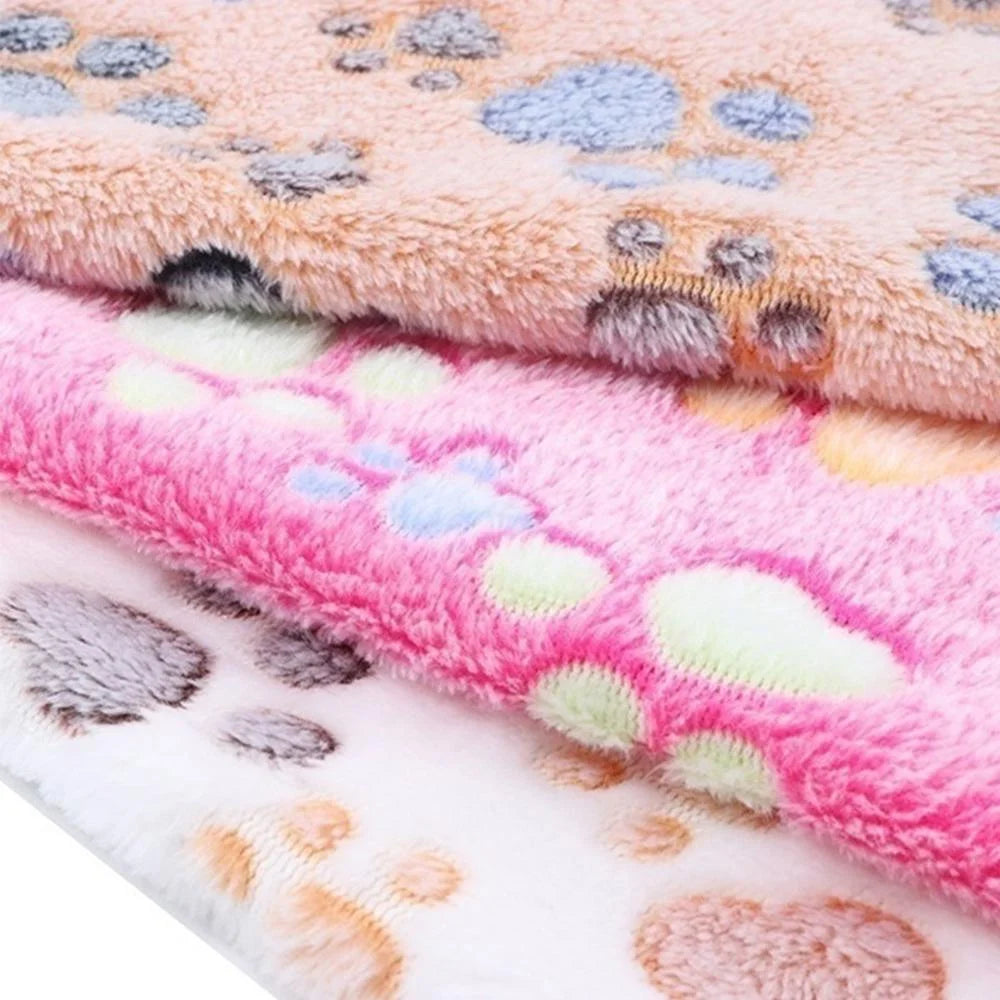 Soft Cartoon Pet Blanket