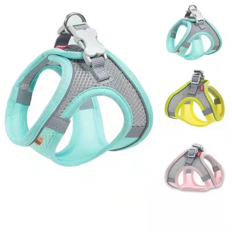 Breathable Small Dog Safety Harness Vest