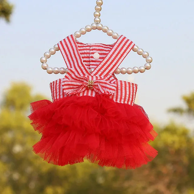 Dog & Cat Princess Lace Dress