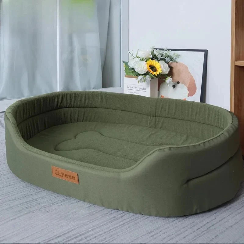 Fluffy Winter Pet Sofa Bed